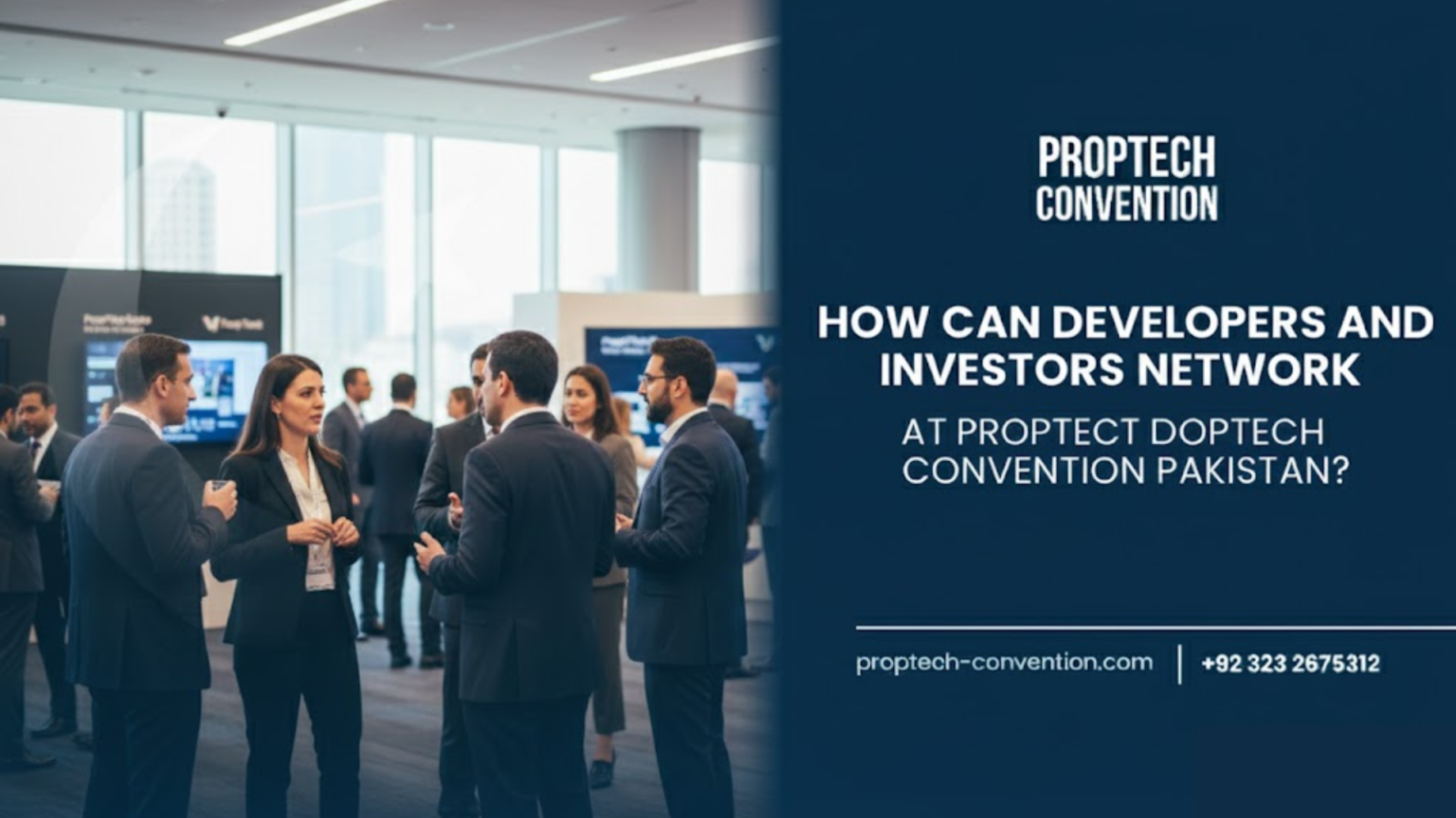 How Can Developers and Investors Network at PropTech Convention Pakistan